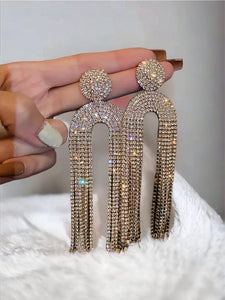 beautiful large and elegant earrings for ladies